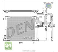 Condensatore climatizzatore Denso per INFINITI FX