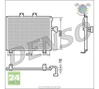 Condensatore climatizzatore Denso per JEEP WRANGLER II