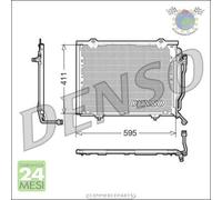 Condensatore climatizzatore Denso per MERCEDES 250 230 220 200 CLK #ci