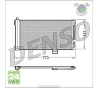 Condensatore climatizzatore Denso per MERCEDES 320 270 240 230 220 200