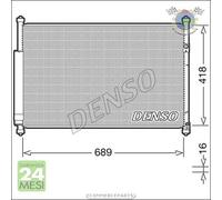 Condensatore climatizzatore Denso per SUZUKI GRAND