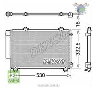 Condensatore climatizzatore Denso per TOYOTA YARIS #fs