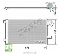 Condensatore climatizzatore Denso per VW TRANSPORTER MULTIVAN #dl