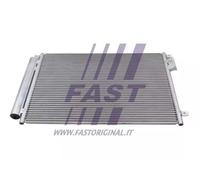 Condensatore, Climatizzatore FAST FT55312 per FIAT 500 1.2
