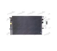 Condensatore Climatizzatore Frigair 0813.2014 per Alfarome/fiat/lanci