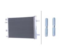 Condensatore Climatizzatore HELLA IAM-Expertise per u.a. MB A-KLASSE