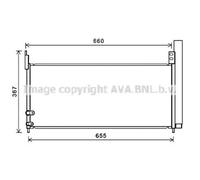 Condensatore Climatizzatore Klimacondensatore Per Toyota Prius Plus ZVW4