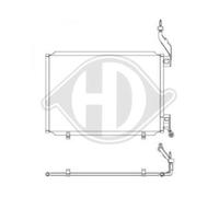 Condensatore Climatizzatore Klimacooler 510X350X12 Per Ford Fiesta VI