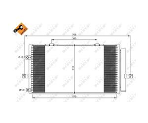 Condensatore Climatizzatore Klimacooler Con Essiccatore Per Rover 75 RJ MG