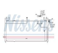 Condensatore Climatizzatore Klimakühler Per Mazda 323 P V BA