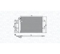 MAGNETI MARELLI 350203785000 condensatore climatizzatore con essiccatore