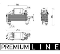 Condensatore, Climatizzatore MAHLE AC 960 000P per BMW 7 (G11, G12) 2 2015-2019