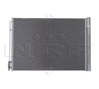 Condensatore, Climatizzatore NRF 350033 per BMW Série 5 2.0 520 d