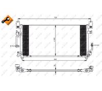 NRF Condensatore impianto di climatizzazione 35423 – per Toyota Land Cruiser 80 – Easy Fit