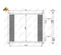 Condensatore Climatizzatore NRF Per Ford KA RB Street RL2 RB