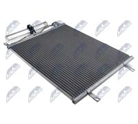 NTY Condensatore climatizzatore CCS-NS-026 con essicatore alluminio per Nissan Micra III