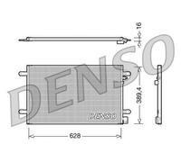 Condensatore Climatizzatore PER Audi A6 Avant 2.7 TDI quattro 140 KW 190 CV