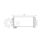 PRASCO AI5382D Condensatore climatizzatore
