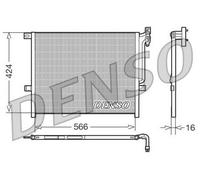 Condensatore Climatizzatore PER BMW 3 Cabrio M3 3.2 252 KW 343 CV