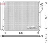 Condensatore, Climatizzatore per BMW 5