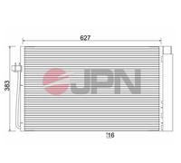 Condensatore, Climatizzatore per BMW 5 6 7