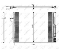 Condensatore, Climatizzatore per BMW ROLLS-ROYCE 5 6 7 DAWN GHOST WRAITH