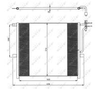 Condensatore, Climatizzatore per BMW X3