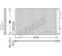 Condensatore Climatizzatore PER BMW X4 xDrive30d 190 KW 258 CV