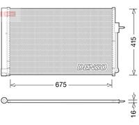 Condensatore, Climatizzatore per CHEVROLET OPEL AMPERA VOLT