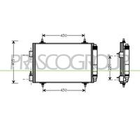 Condensatore, Climatizzatore per CITROËN C5