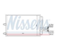Condensatore Climatizzatore Per Citroën Xantia X1 GMC SAVANA 2500 Standard