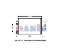 Condensatore Climatizzatore Per Dacia Logan MCV KS Renault Megane I