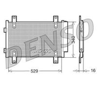 Condensatore Climatizzatore PER Fiat Ducato Autobus 2.8 JTD 94 KW 128 CV