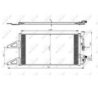Condensatore, Climatizzatore per FIAT LANCIA PUNTO Y