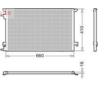Condensatore, Climatizzatore per FIAT OPEL VAUXHALL CROMA SIGNUM VECTRA