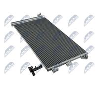 Condensatore radiatore climatizzazione R 134a CCS-FT-016 NTY per FIAT PANDA