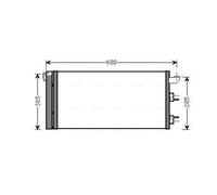 Condensatore, Climatizzatore per FIAT PANDA