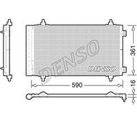 Condensatore Climatizzatore PER Peugeot Expert FURG. 2.0 HDi 140 100 KW 136 CV