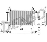 Condensatore Climatizzatore PER Fiat Stilo Multi W. 1.9 JTD 93 KW 126 CV