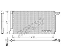 Condensatore Climatizzatore PER Ford C-Max II 1.6 Ti 92 KW 125 CV