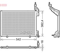 Condensatore, Climatizzatore per FORD FIESTA