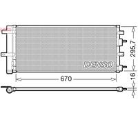 Condensatore, Climatizzatore per FORD FORD USA EDGE GALAXY MONDEO S-MAX