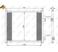 Condensatore, Climatizzatore per FORD KA KA Van STREET KA