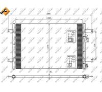 Condensatore, Climatizzatore per FORD SEAT VW ALHAMBRA GALAXY SHARAN
