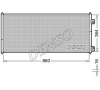 DENSO DCN10032 Condensatore climatizzatore