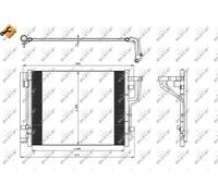 Condensatore, Climatizzatore per HYUNDAI KIA CEE'D i30 PRO CEE'D