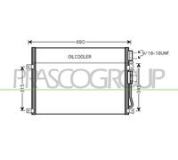 Condensatore, Climatizzatore per JEEP COMMANDER GRAND CHEROKEE