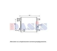 Condensatore Climatizzatore Per Jeep Wrangler III JK Mercedes-Benz
