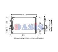 Condensatore Climatizzatore Per Land Rover Defender Station Wagon L316