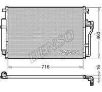 Condensatore Climatizzatore PER Mercedes Sprinter 3,5-T FURG. 316 LGT 115 KW 156